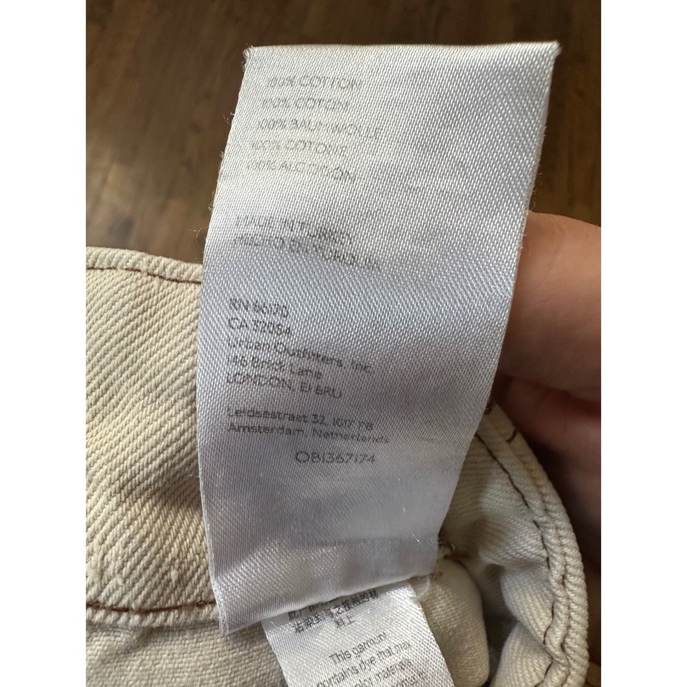 Urban Outfitters BDG High Waisted Blaine Relaxed Skate Cargo Jeans Size 29 - Picture 6 of 6
